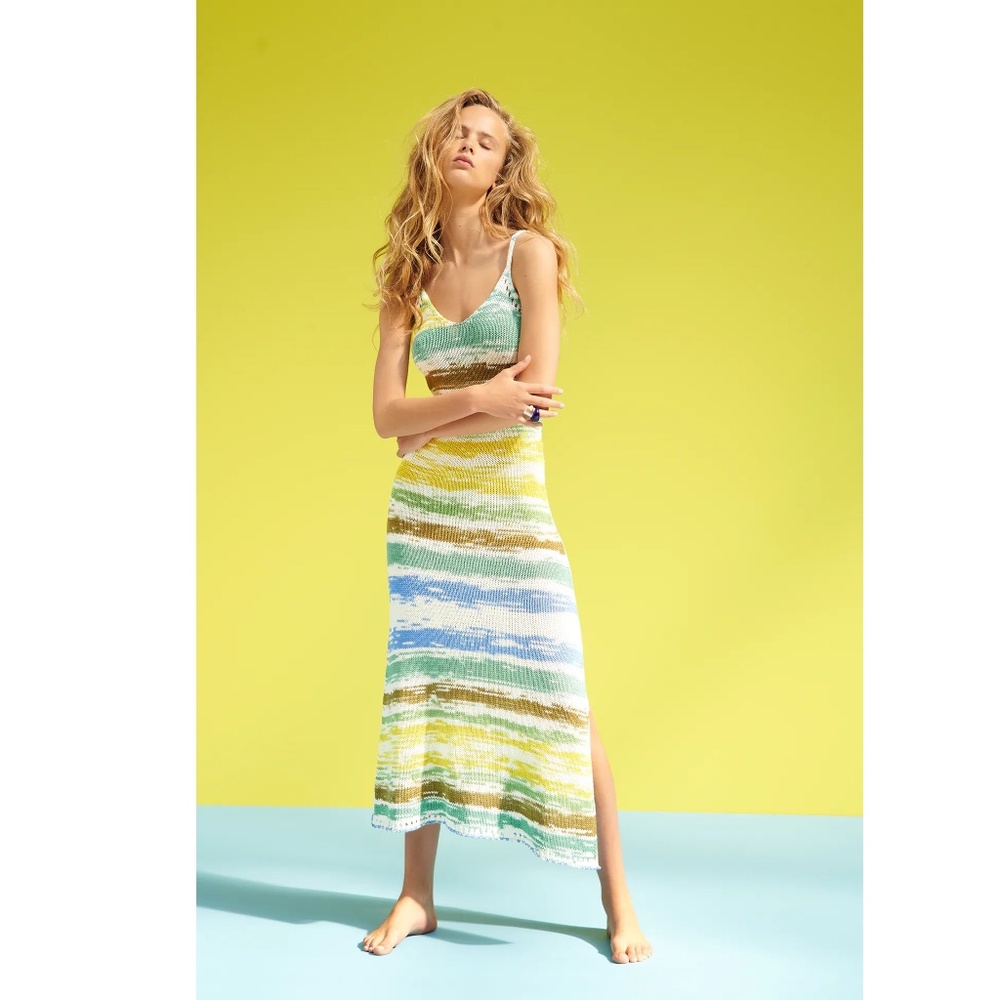 Zara Long Knit Sweater Dress